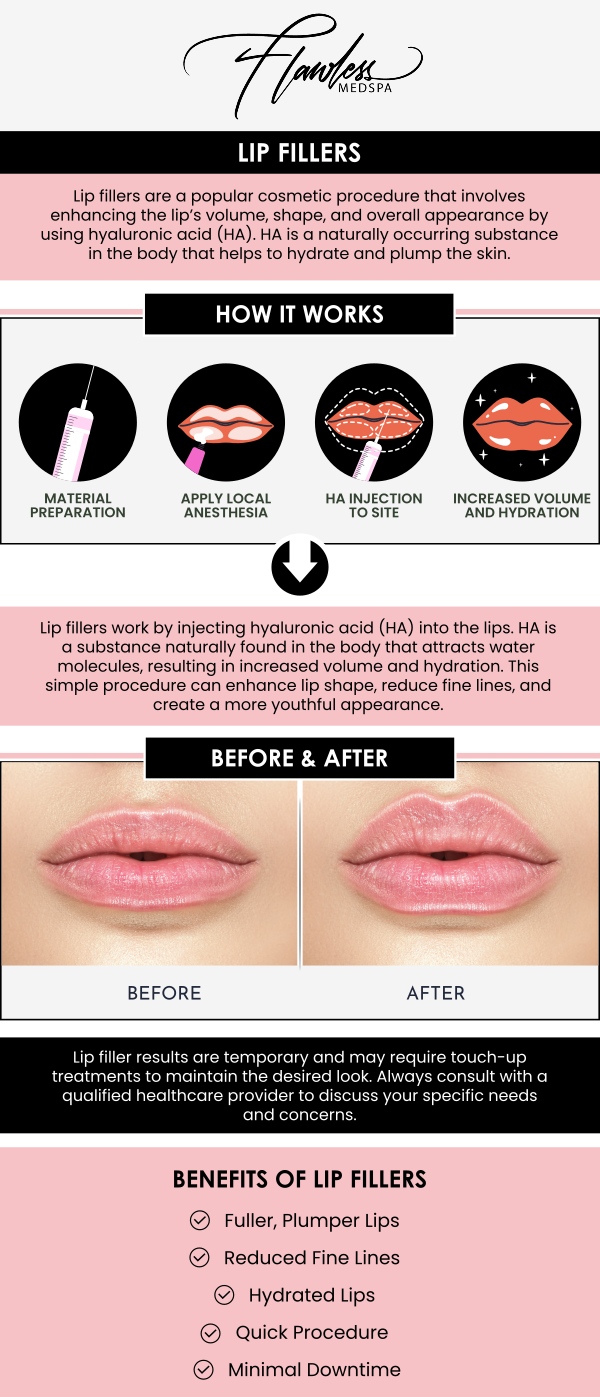 After receiving lip filler treatment at The Flawless MedSpa, Melanie Speed, APRN, NP-C, CANS, ensures that clients are fully informed on how to care for their lips for the best results. Post-treatment care is crucial for achieving optimal outcomes and minimizing any discomfort. Our dedicated team also provides continuous support throughout the recovery process, ensuring that clients feel comfortable and confident every step of the way. From personalized aftercare instructions to answering any questions, the team works together to deliver a seamless, positive experience for every client. For more information, contact us or schedule an appointment. We are conveniently located at 9418 W. Lake Mead Blvd, Las Vegas, NV 89134. After receiving lip filler treatment at The Flawless MedSpa, Melanie Speed, APRN, NP-C, CANS, ensures that clients are fully informed on how to care for their lips for the best results. Post-treatment care is crucial for achieving optimal outcomes and minimizing any discomfort. Our dedicated team also provides continuous support throughout the recovery process, ensuring that clients feel comfortable and confident every step of the way. From personalized aftercare instructions to answering any questions, the team works together to deliver a seamless, positive experience for every client. For more information, contact us or schedule an appointment. We are conveniently located at 9418 W. Lake Mead Blvd, Las Vegas, NV 89134.