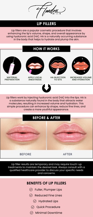 After receiving lip filler treatment at The Flawless MedSpa, Melanie Speed, APRN, NP-C, CANS, ensures that clients are fully informed on how to care for their lips for the best results. Post-treatment care is crucial for achieving optimal outcomes and minimizing any discomfort. Our dedicated team also provides continuous support throughout the recovery process, ensuring that clients feel comfortable and confident every step of the way. From personalized aftercare instructions to answering any questions, the team works together to deliver a seamless, positive experience for every client. For more information, contact us or schedule an appointment. We are conveniently located at 9418 W. Lake Mead Blvd, Las Vegas, NV 89134. After receiving lip filler treatment at The Flawless MedSpa, Melanie Speed, APRN, NP-C, CANS, ensures that clients are fully informed on how to care for their lips for the best results. Post-treatment care is crucial for achieving optimal outcomes and minimizing any discomfort. Our dedicated team also provides continuous support throughout the recovery process, ensuring that clients feel comfortable and confident every step of the way. From personalized aftercare instructions to answering any questions, the team works together to deliver a seamless, positive experience for every client. For more information, contact us or schedule an appointment. We are conveniently located at 9418 W. Lake Mead Blvd, Las Vegas, NV 89134.